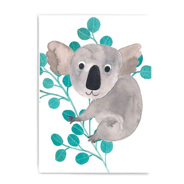 FRAU Ottilie Postkarte Koala klettert
