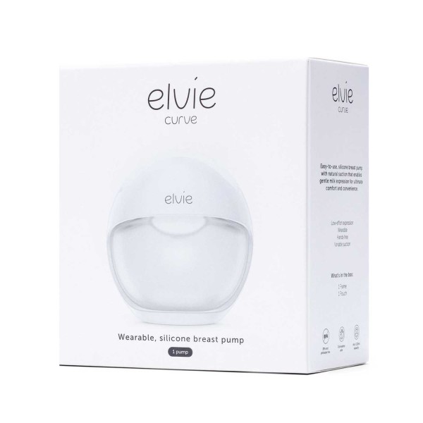 ELVIE Curve manuelle Milchpumpe tragbar