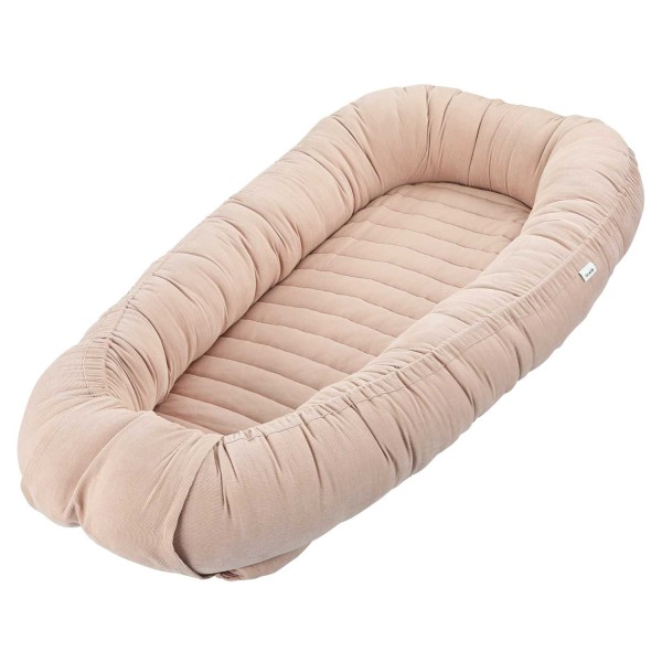 Trixie Babynest Cocoon Ribble Rose Babycord