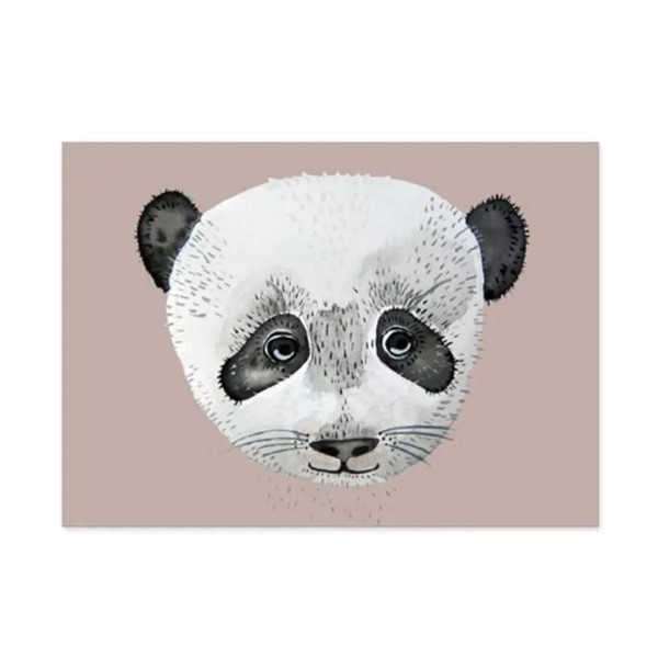 nuukk Postkarte Süßer Panda