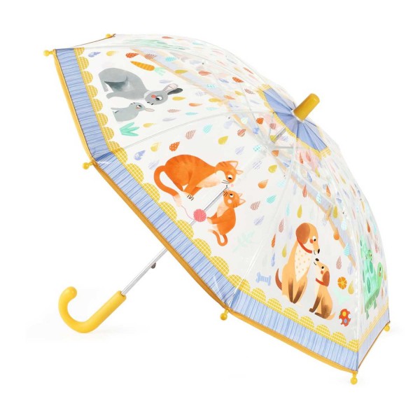 Djeco Regenschirm Mama und Baby bunt